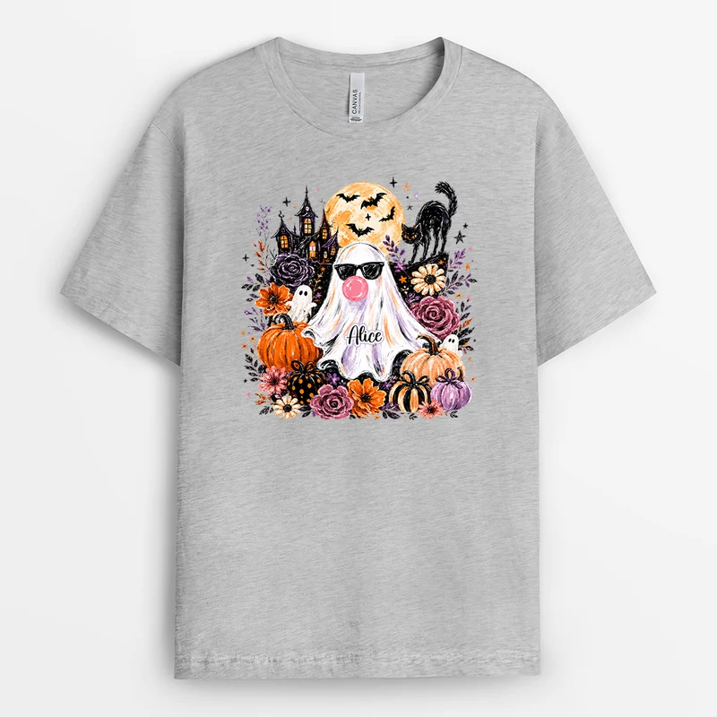 Halloween - Personalisiertes Geschenk | T Shirts Damen Männer Weiß