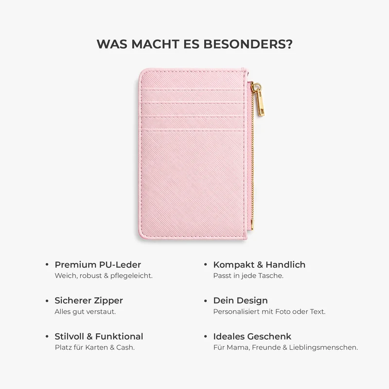 Mamas Garten - Personalisiertes Geschenk | Kartenetui Base Light Mama Oma