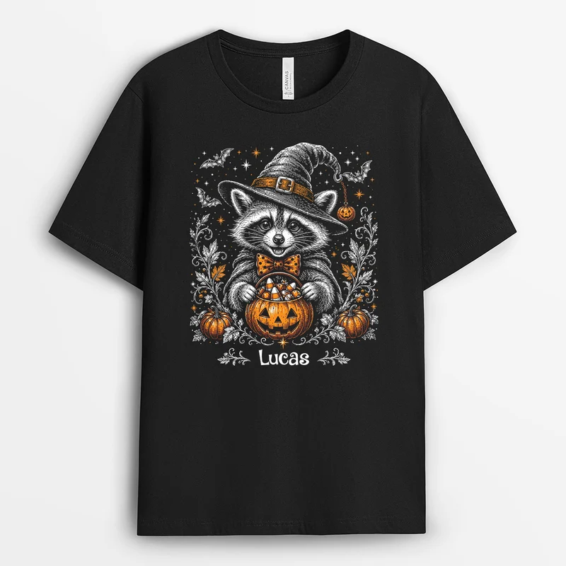 Halloween Shirt + Name - Personalisiertes Geschenk | T Shirt Männer Damen