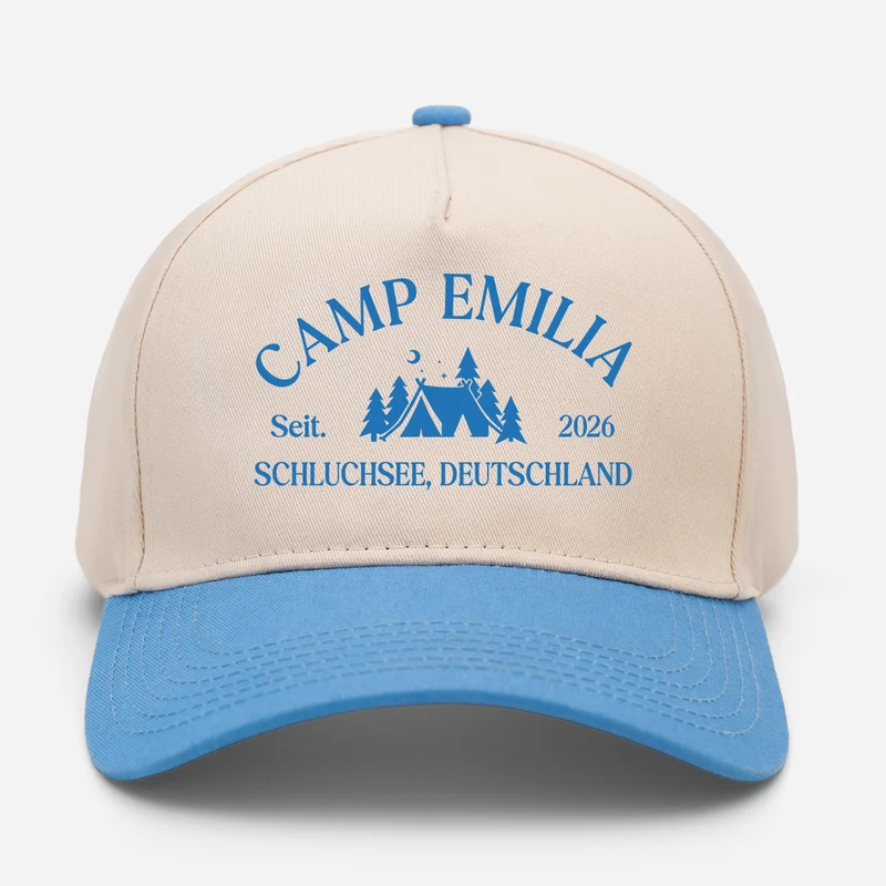 Camping - Personalisiertes Geschenk | Baseball Cap