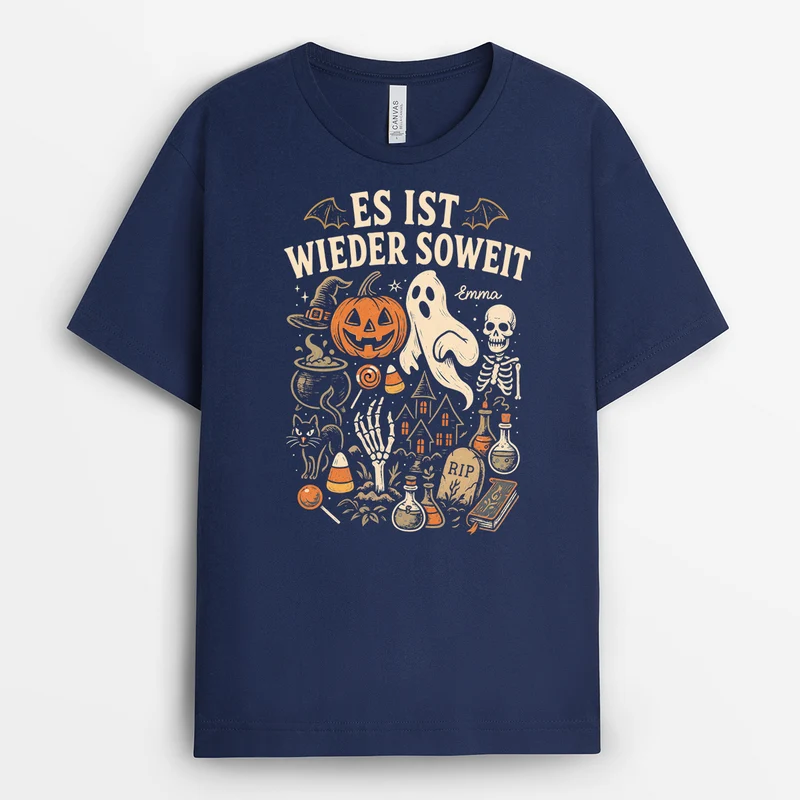 Es Ist Wieder Soweit - Personalisiertes Geschenk | Shirt Halloween