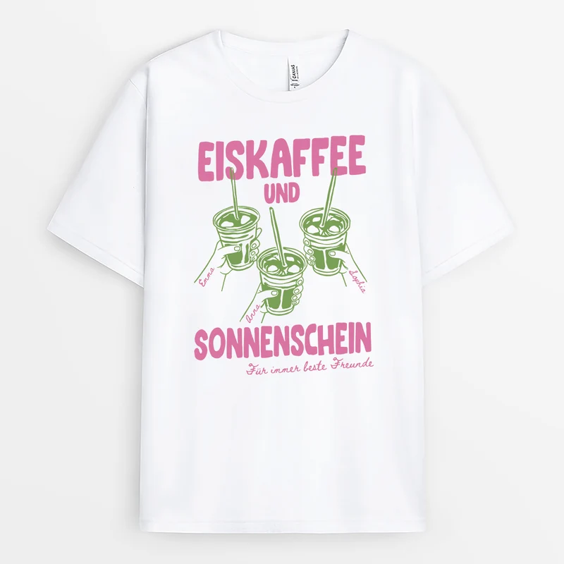Für Immer BFF - Personalisierte Geschenke Beste Freundin | T Shirt