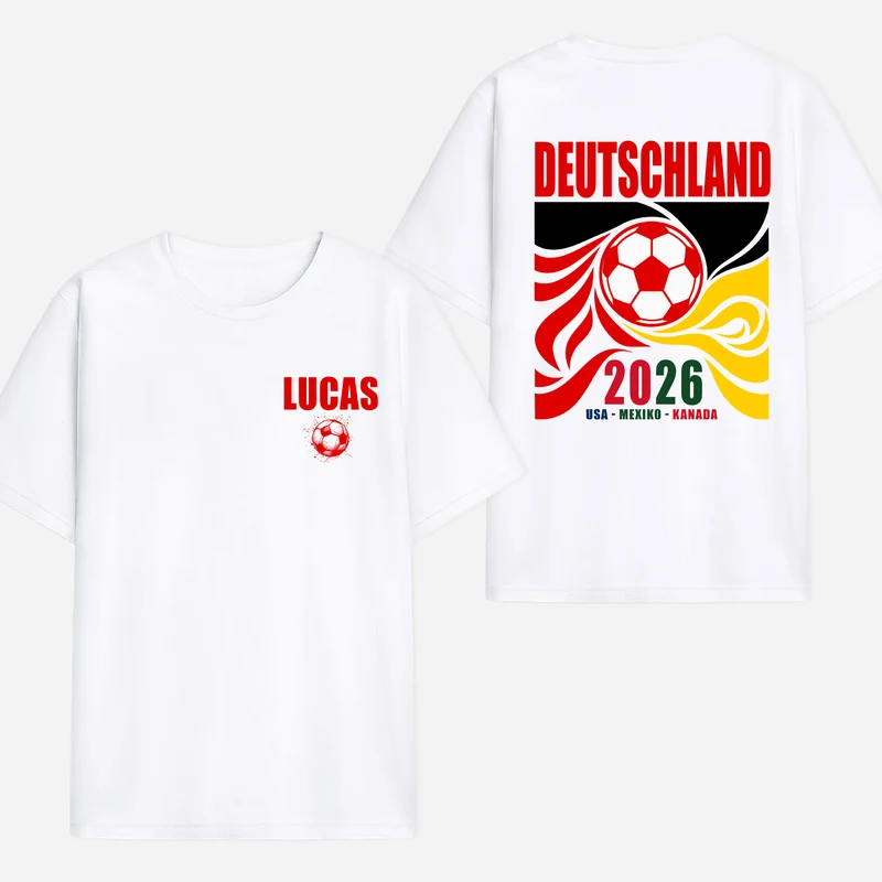 Deutschland Fußballmannschaft - Personalisiertes Geschenk | Fussball Shirt