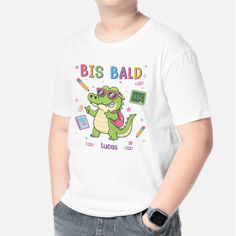 Bis Bald - Personalisierte Geschenke Kinder | T Shirts Sommer