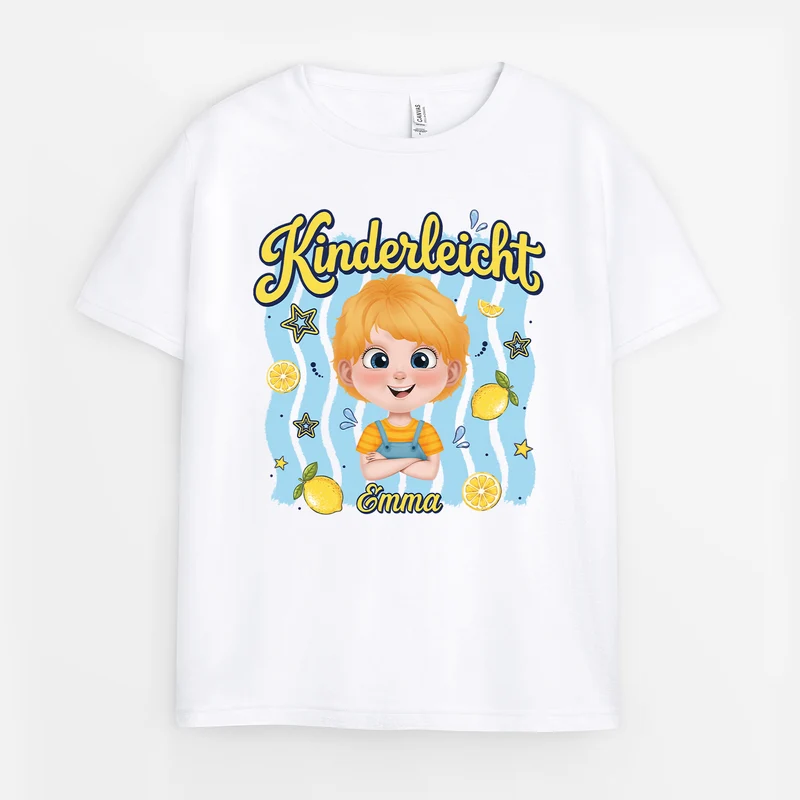 Kinderleicht - Personalisierte Geschenke Kinder | T Shirts Sommer