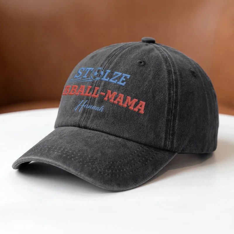 Fußball Papa - Personalisiertes Geschenk | Washed Cap