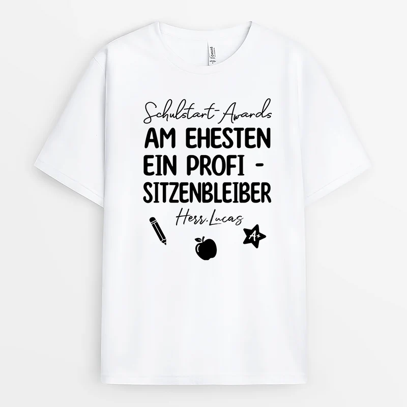 Schulstart T Shirt - Personalisiertes Geschenk | Schul T Shirts