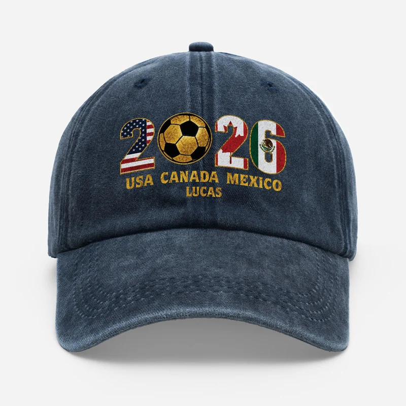 National Fußballmannschaft - Personalisiertes Geschenk | Washed Cap