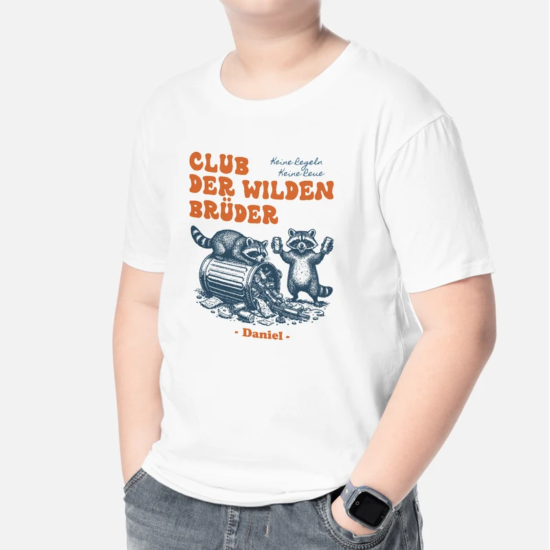 Club Der Wilden Cousins / Geschwister - Personalisiertes Geschenk | T-Shirts Kinder