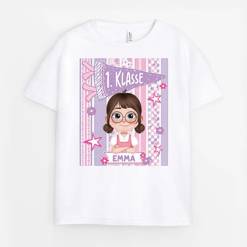 Kindergarten - Personalisierte Geschenke Kinder | T-Shirts Wimpel Schulkind