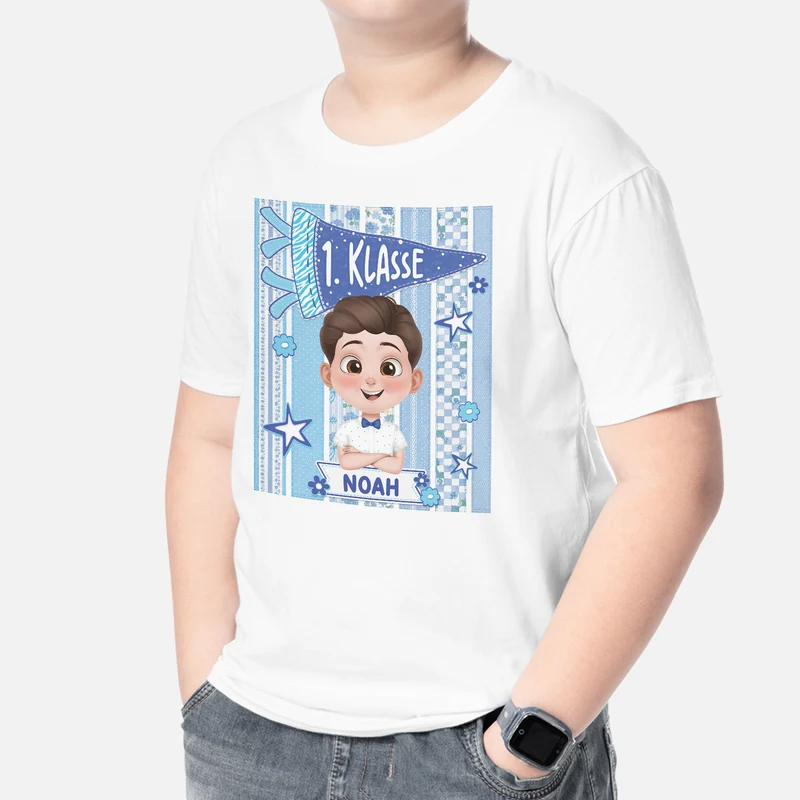 Kindergarten - Personalisierte Geschenke Kinder | T-Shirts Wimpel Schulkind
