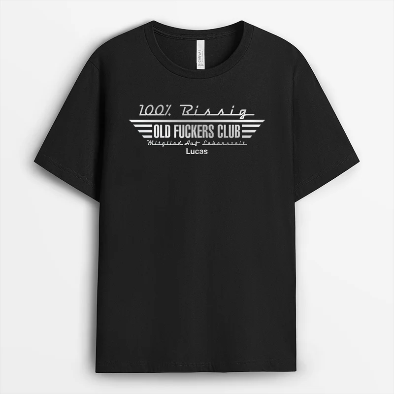 Old Fuckers Club - Personalisierte Geschenke Lustig | T Shirt Männer