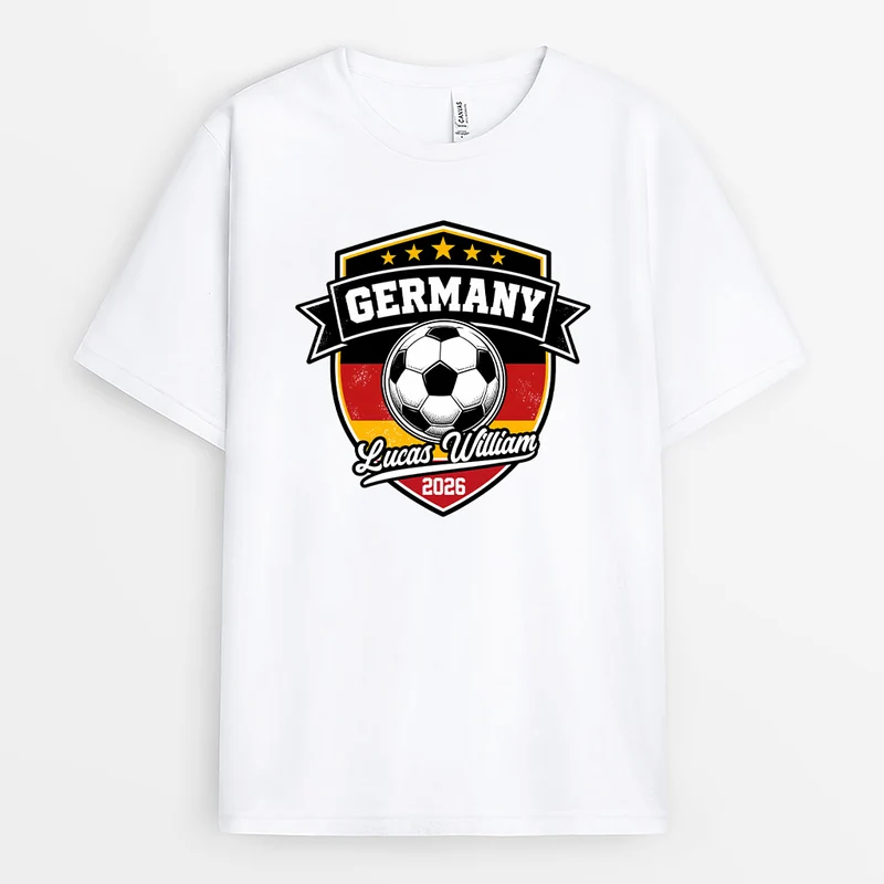 WM 2026 - Personalisiertes Geschenk | Fussball Shirt