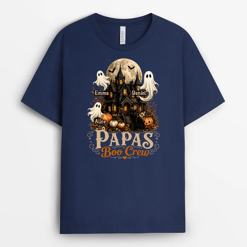 Mama & Papas Boo Crew - Personalisiertes Geschenk | Halloween Shirt
