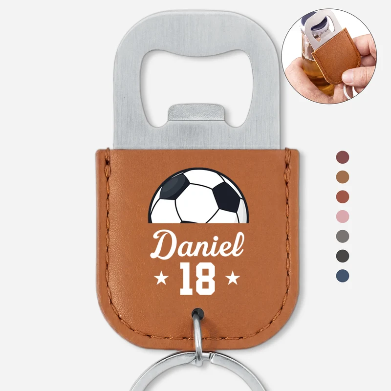 Sportarten - Personalisiertes Geschenk | Flaschenöffner Schlüsselanhänger