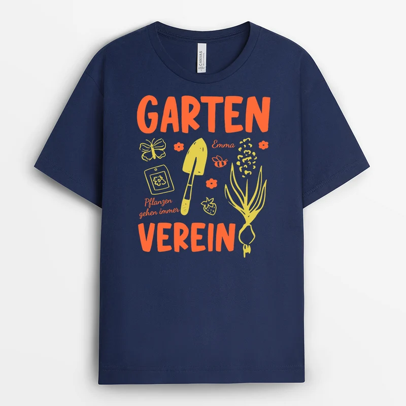 Garten-Verein - Personalisiertes Geschenk | T Shirts Damen Männer