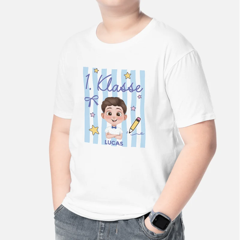 Kindergarten - Personalisiertes Geschenk | T Shirts Kinder Sterne