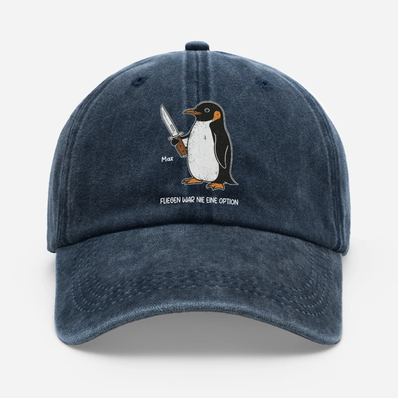 Fliegen War Nie Eine Option Aber Laufen Geht Super - Personalisierte Geschenke Lustig | Washed Cap Männer Frauen