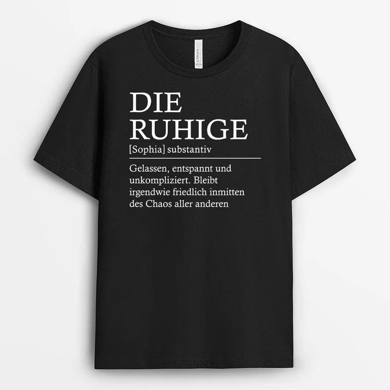 Freundschaft Substantiv - Personalisierte Geschenke Beste Freundin | T Shirt