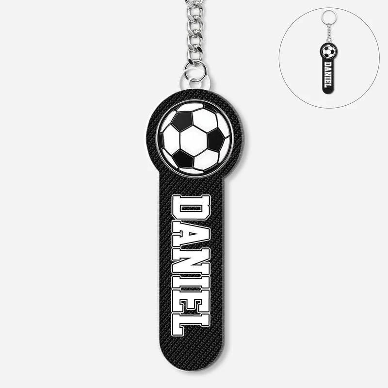 Sportarten + Name - Personalisiertes Geschenk | Acryl Schlüsselanhänger Männer Frauen