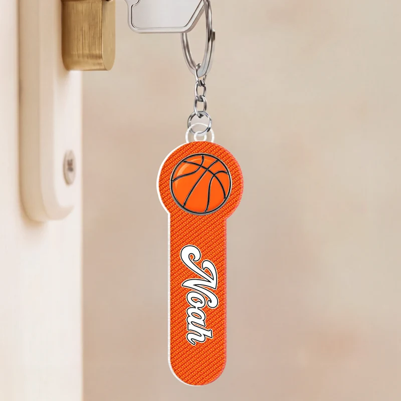 Sportarten + Name - Personalisiertes Geschenk | Acryl Schlüsselanhänger Männer Frauen