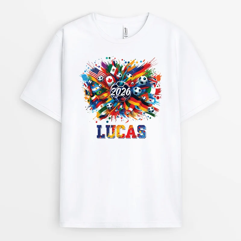 WM T-Shirt - Personalisiertes Geschenk | Fussball Shirt