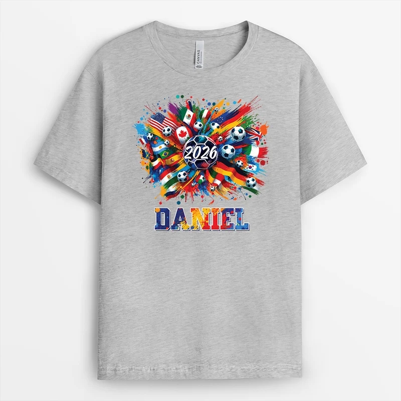 WM T-Shirt - Personalisiertes Geschenk | Fussball Shirt