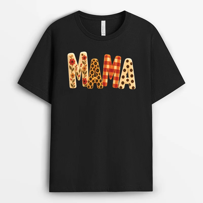[3D-Optik] Mama Oma - Personalisiertes Geschenk | Shirt Halloween