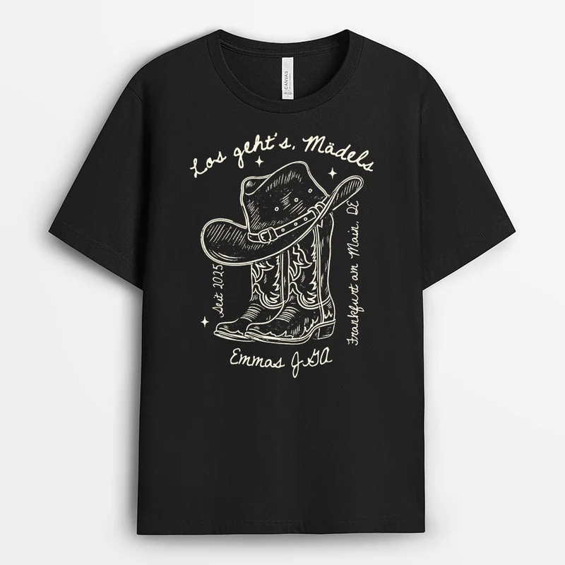 Los Geht's Mädels JGA - Personalisierte Geschenke Frauen | T Shirts
