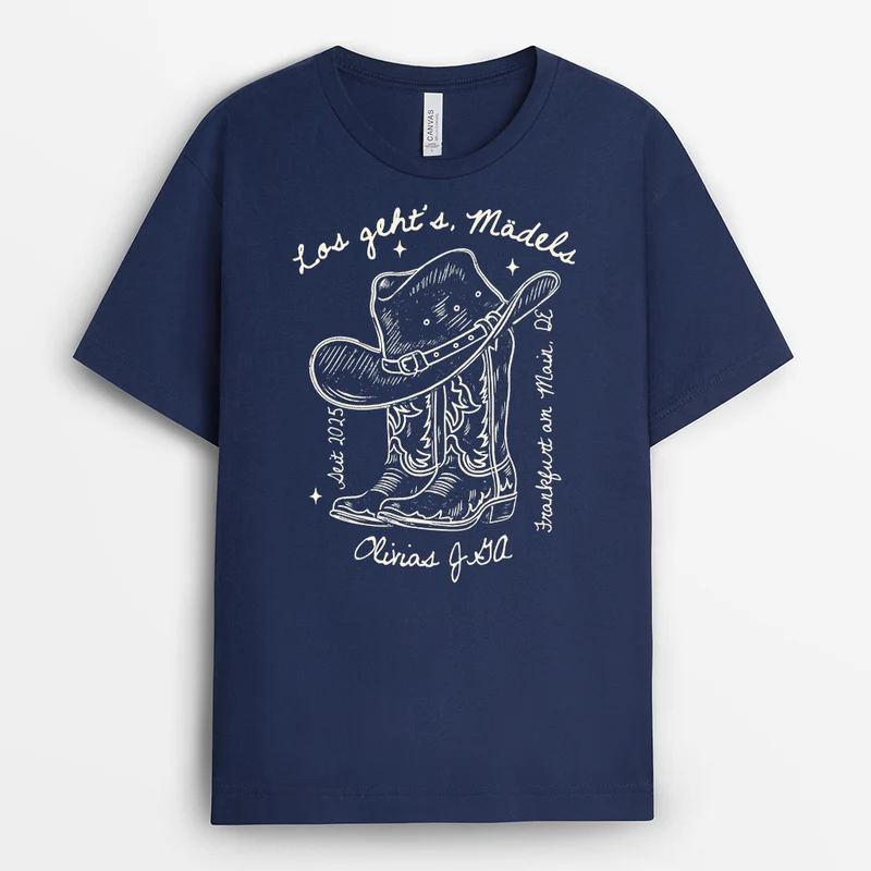 Los Geht's Mädels JGA - Personalisierte Geschenke Frauen | T Shirts
