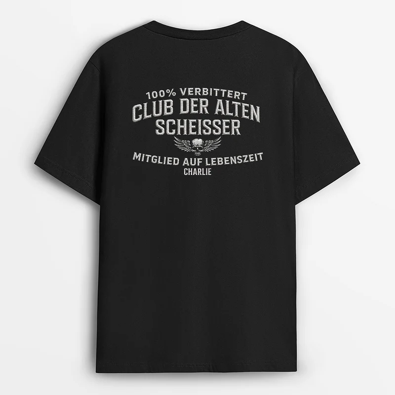 Old Bikers Club - Personalisierte Geschenke Lustig | Opa Papa Shirt