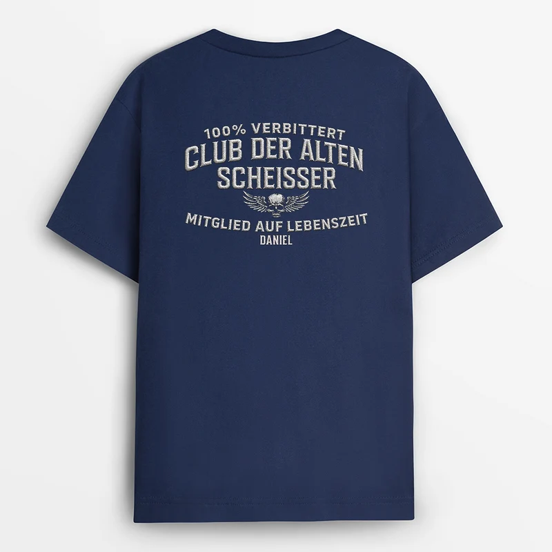 Old Bikers Club - Personalisierte Geschenke Lustig | Opa Papa Shirt
