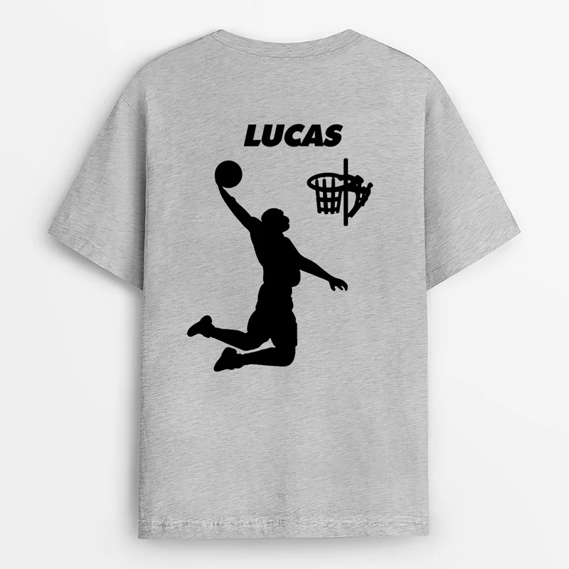 Sportarten - Personalisiertes Geschenk | T-Shirts Mit Rückenprint