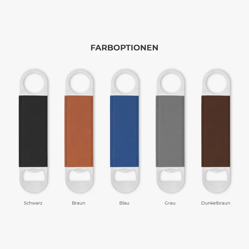 Der Hundepate - Personalisiertes Geschenk | Leder Flaschenöffner