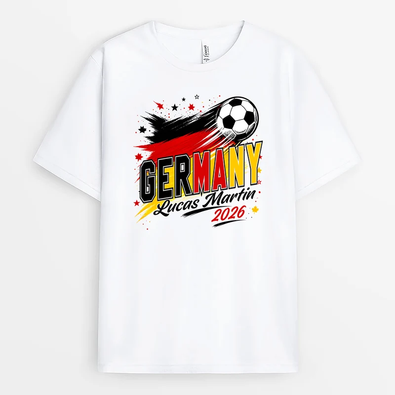 WM - Personalisiertes Geschenk | Fussball Shirt