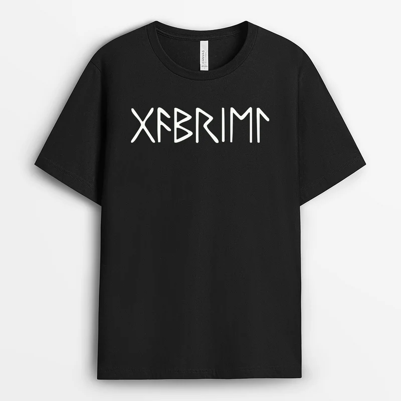 Runes Viking Shirt - Personalisiertes Geschenk | T Shirt Männer