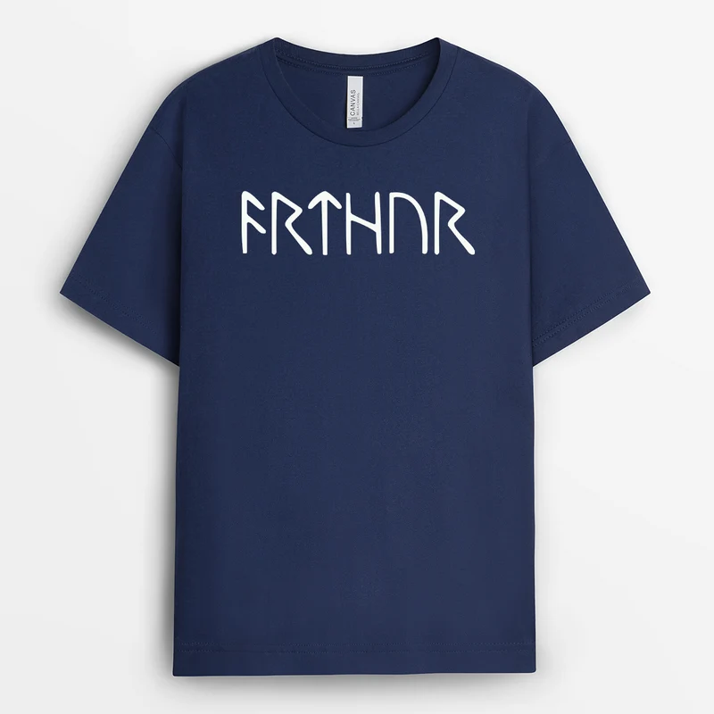 Runes Viking Shirt - Personalisiertes Geschenk | T Shirt Männer