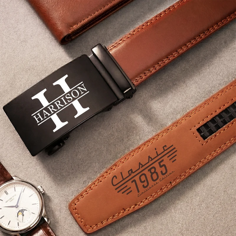 Classic Limitierte Edition - Personalisiertes Geschenk | Gürtel Opa Papa