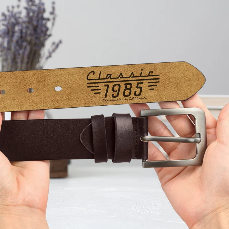 Classic Limitierte Edition - Personalisiertes Geschenk | Gürtel Papa Opa