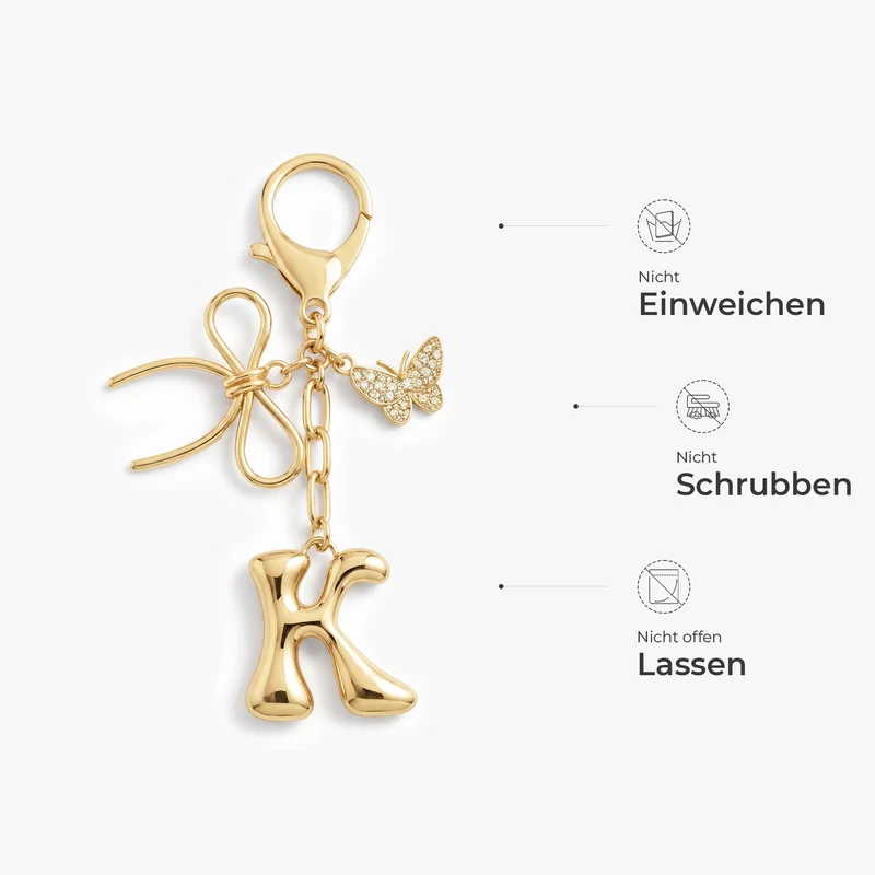 Buchstaben - Personalisiertes Geschenk | Schlüsselanhänger Männer Frauen