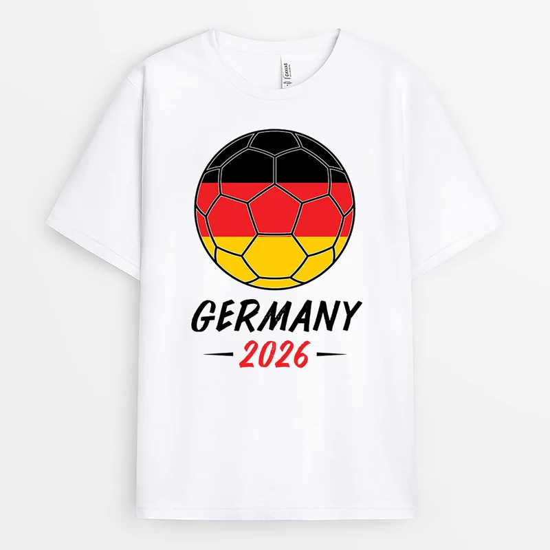 Deutsche Fußballnationalmannschaft - Personalisiertes Geschenk | Fussball Shirt