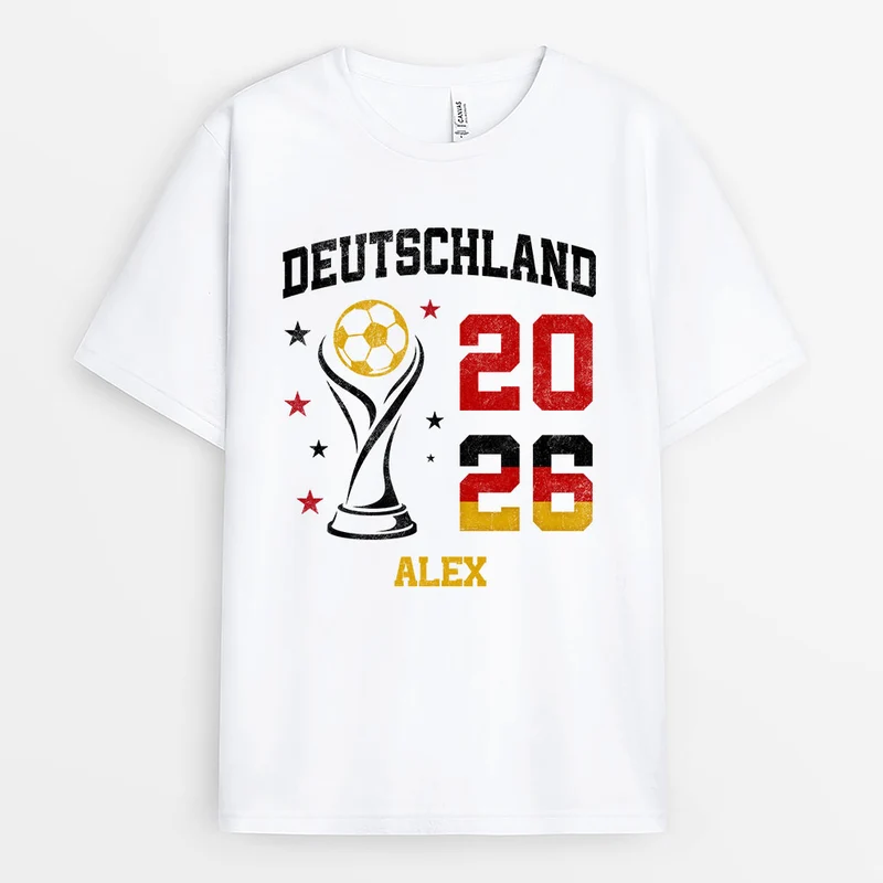 WM Trophäe - Personalisiertes Geschenk | Fussball Shirt