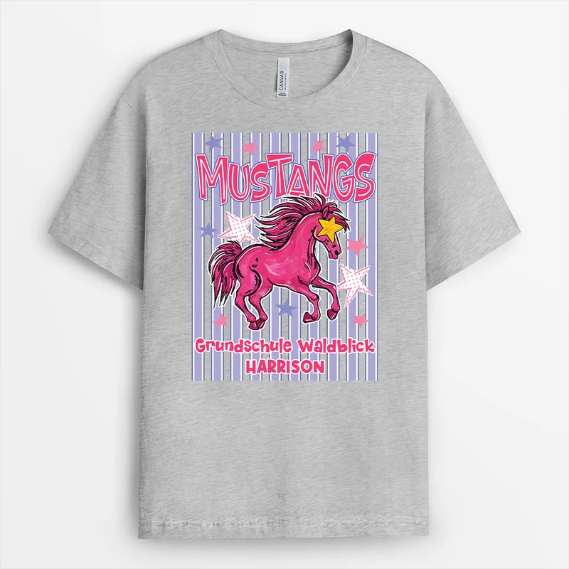 Maskottchen - Personalisiertes Geschenk | Schulkind T-Shirt