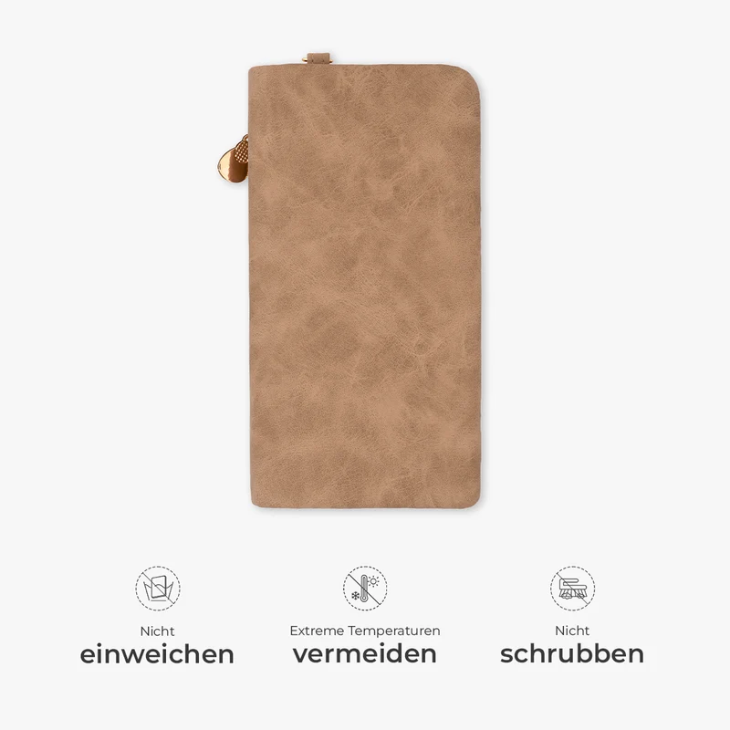 Name + Geburtsmonat Blume - Personalisierte Geschenke Für Frauen | Wristlet Geldbörse
