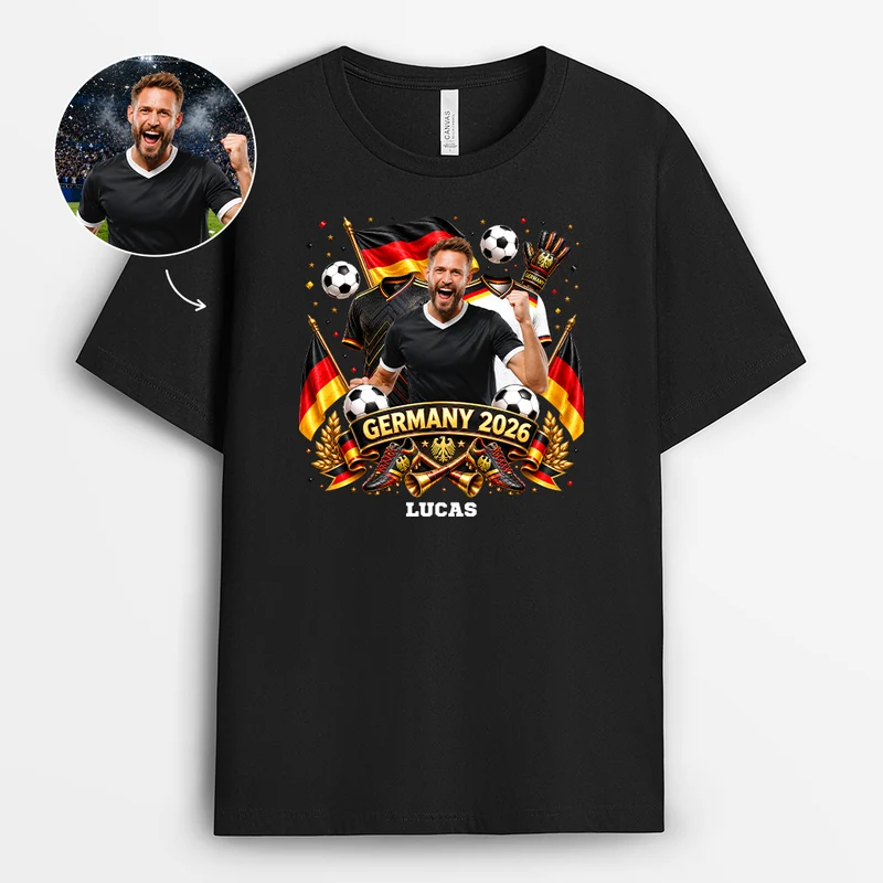 WM Trophäe - Personalisierte Geschenke Foto | Fussball Shirt