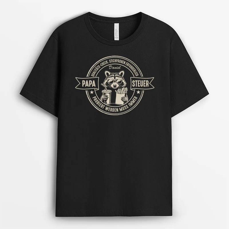 Probiert Werden Muss Immer - Personalisierte Geschenke Lustig | Schwarzes T-Shirt Opa Papa