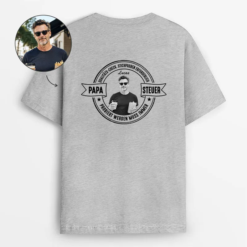 Probiert Werden Muss Immer - Personalisierte Geschenke Lustig | Weißes T-Shirt Opa Papa