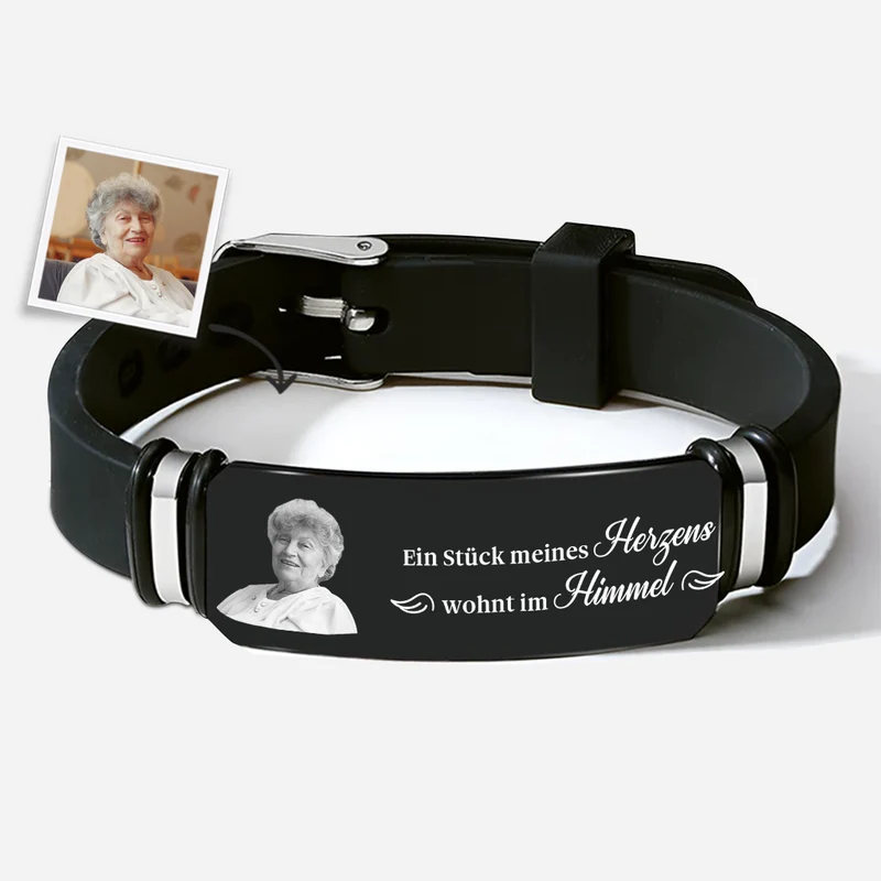 Spruch Verstorbene Mutter - Personalisierte Trauergeschenke | Armband Mit Foto Mama Papa