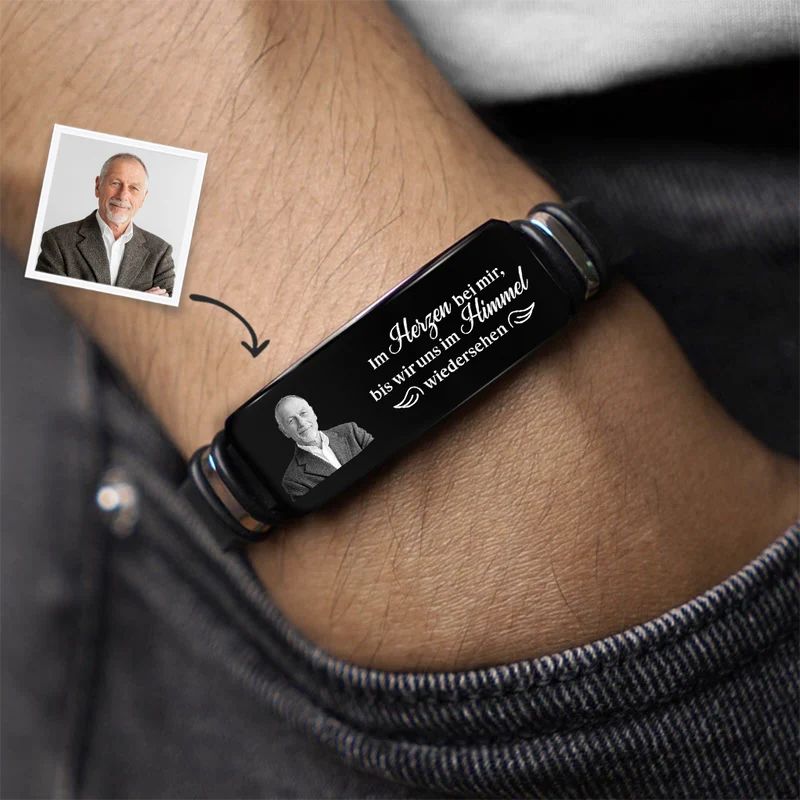 Spruch Verstorbene Mutter - Personalisierte Trauergeschenke | Armband Mit Foto Mama Papa
