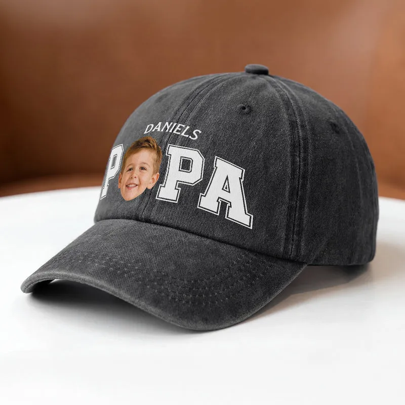 Hund / Katze - Personalisierte Geschenke Foto | Washed Cap Papa Mama Opa Oma